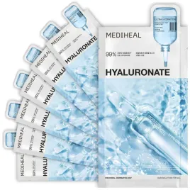 mediheal-nawilzajace-maski-w-plachcie-z-kwasem-hialuronowym-zestaw-7x24-ml