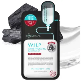 mediheal-w-h-p-nawilzajaca-czarna-maska-w-plachcie-z-weglem-drzewnym-25-ml