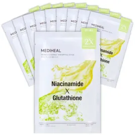 mediheal-zestaw-masek-do-twarzy-plachta-oczyszczajace-niacynamid-10-x-25-ml