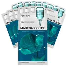 mediheal-zestaw-10-koreanskich-masek-plachta-lagodzaca-z-madekasozydem-24ml