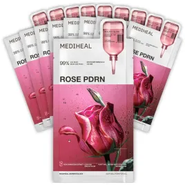 mediheal-zestaw-10-masek-w-plachcie-z-ekstraktem-z-rozy-zwezajace-pory-24ml