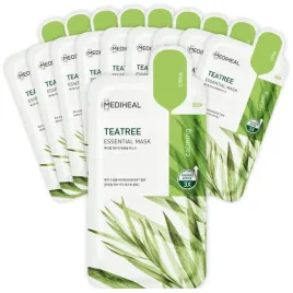 mediheal-kojace-maski-w-plachcie-do-twarzy-teatree-zestaw-10-sztuk-x-24-ml