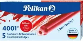 pelikan-naboje-dlugie-czerwone-5-sztuk