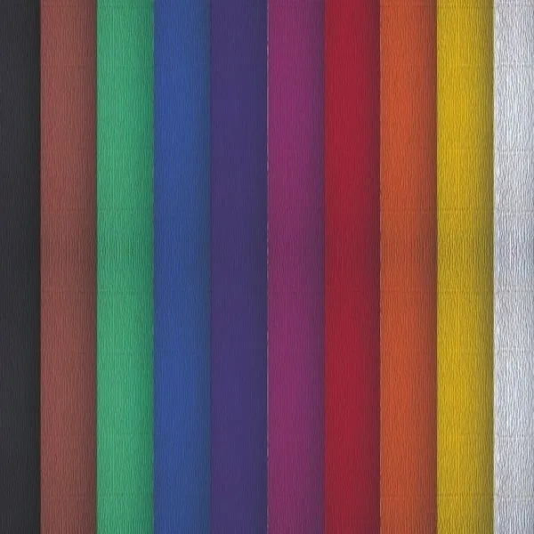 BIBUŁA MARSZCZONA 25X200 MIX KLASYCZNA ZESTAW 10 kolorów