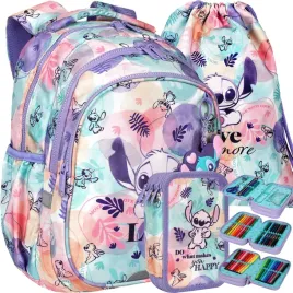 coolpack-plecak-szkolny-mlodziezowy-zestaw-3w1-piornik-worek-stitch