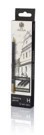 astra-olowek-do-szkicowania-h-artea-box-12-sztuk