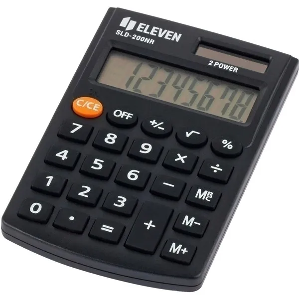 eleven-kalkulator-kieszonkowy-sld200nr-stan-nowy