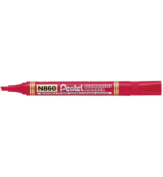 pentel-marker-n860-sciety-czerwony-stan-nowy