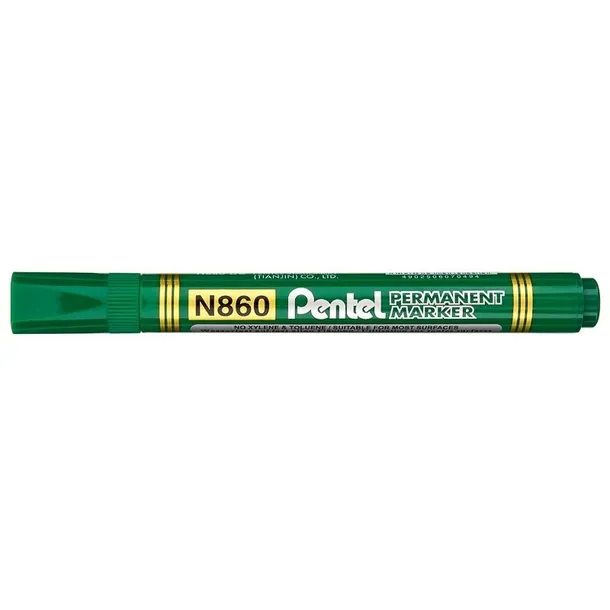 pentel-marker-n860-sciety-zielony-stan-nowy-rodzaj-permanentny