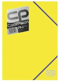 coolpack-teczka-na-gumke-a4-zielona-zolta-neonowa