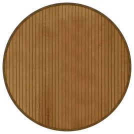 dywan-okragly-brazowy-60-cm-bambusowy