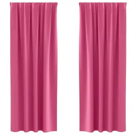 firany-blackout-z-kolkami-2-pcs-jasnorozowy-260-x-140-cm