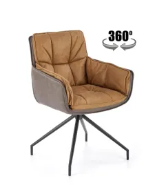 krzeslo-tapicerowane-obrotowe-360-brazowe-k523-podlokietniki-salon