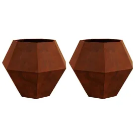 donica-2-pcs-rdzawy-100-x-100-x-80-cm
