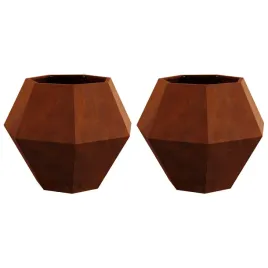 donica-2-pcs-rdzawy-75-x-75-x-60-cm