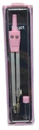 kayet-metalowy-cyrkiel-z-rysikami-w-etui-rozowy