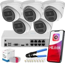 zestaw-kamer-do-monitoringu-5x-ipc-t241h-c-zewnetrzne-hilook-by-hikvision