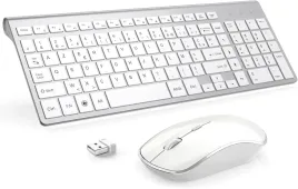 klawiatura-joyaccess-azerty-srebrno-biala-ultracienka-ergonomiczna-mysz