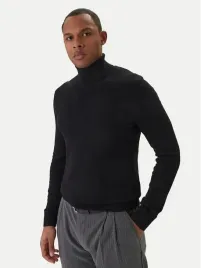jackandjones-czarny-sweter-meski-golf-dlugi-rekaw-l-7ca