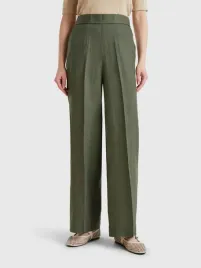 united-colors-of-benetton-khaki-lenie-proste-spodnie-s-j9a