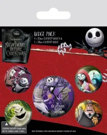przyciski-z-postaciami-z-nightmare-before-christmas-zestaw-5-sztuk