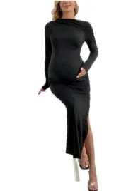shein-sukienka-czarna-dla-kobiet-w-ciazy-40-42-lsn