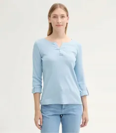 tom-tailor-bluzka-damska-z-ozdobnymi-guzikami-rekaw-regulowany-xs-7ca