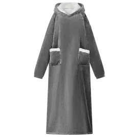 bluza-koc-ciemnoszary-xl-fleece-i-flanela