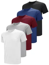 koszulka-sportowa-teesmen-5-pak-wielokolorowy-4xl-krotki-rekaw-do-biegania