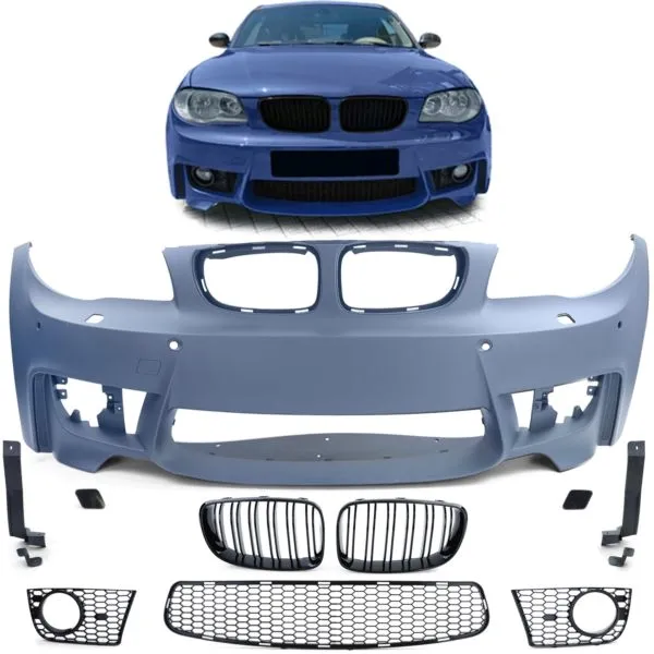 ZDERZAK PRZEDNI BMW E81 E82 E87 E88 04-13 LOOK 1M