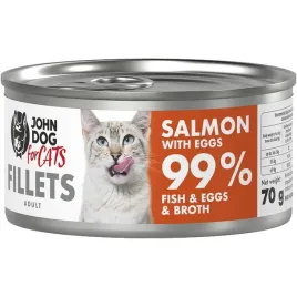 john-dog-for-cats-filety-losos-z-jajkami-70g