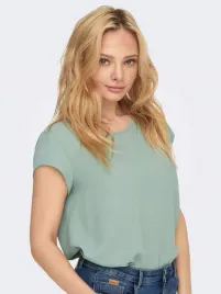 only-bluzka-zielona-z-zamkiem-krotki-rekaw-44-7ca