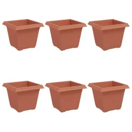 kwadratowa-doniczka-na-kwiaty-6-pcs-czerwony-ceglasty