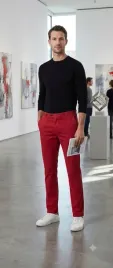 bugatti-czerwone-spodnie-chinos-meskie-casual-z-guzikiem-33-32-7ba