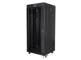 lanberg-szafa-stojaca-rack-19-27u-600x600-czarna-drzwi-szklane
