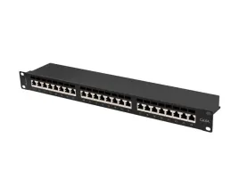 lanberg-patch-panel-24-port-1u-19-kat-6a-ftp-czarny-ppsa-1024-b