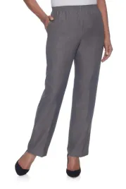 alfred-dunner-szare-spodnie-casual-proste-sredni-stan-elastyczne-36-7ba