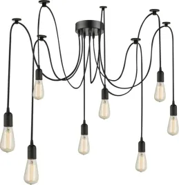 lampa-wiszaca-sufitowa-globo-a110-8-8-punkty-swiatla-e27-czarna