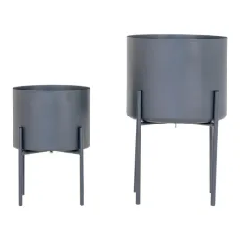 house-nordic-pavia-doniczki-metalowe-szare-2-szt-o19-o25cm-nozki