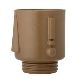 bloomingville-guxim-doniczka-kamionka-brazowa-twarz-205cm