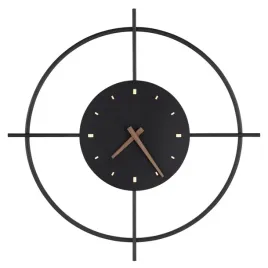 globo-uhr-78283-zegar-scienny-led-podswietlany-czarny-o50cm-6w