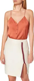 mexx-kremowa-spodnica-przed-kolano-z-bordowym-paskiem-i-rozporkiem-34-7ba