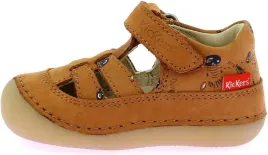 kickers-brazowe-dzieciece-sandalki-z-skory-naturalnej-24-6ka