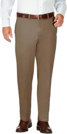 haggar-brazowe-spodnie-eleganckie-w-kant-dlugie-40-32-7ba