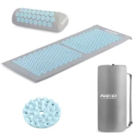 mata-do-akupresury-z-kolcami-neo-sport-ns-901-szaro-niebieska