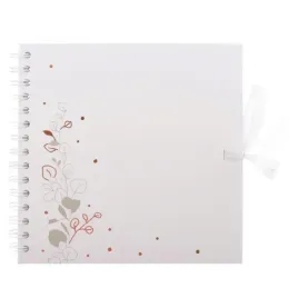 album-na-spirali-botanic-ze-wstazka-20x20cm-30-ark-biale-180g-m2