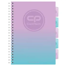 kolonotatnik-a4-100k-5-zakladek-patio-coolpack-gradient-blueberry