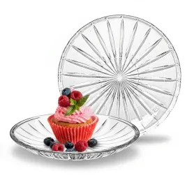 talerz-deserowy-szklany-15-cm-venus-przezroczysty-do-mikrofali-na-ciasto