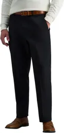 haggar-eleganckie-spodnie-meskie-proste-z-bawelny-czarne-38-34-7ba