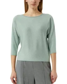 comma-sweter-damski-zielony-z-dlugim-rekawem-38-7ba